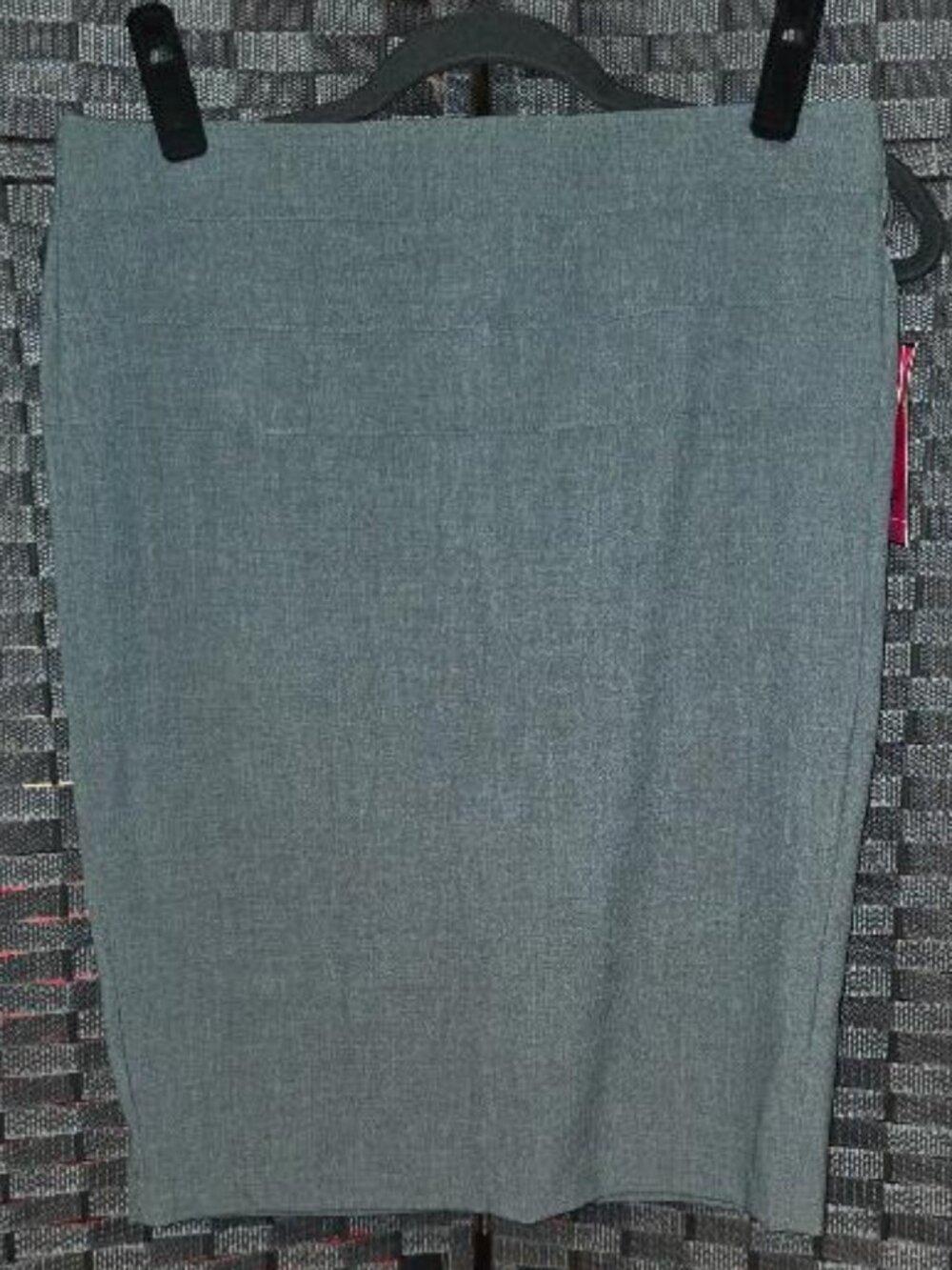 Candies City Fit Tummy Slimming Gray Pencil Skirt Juniors Size 7